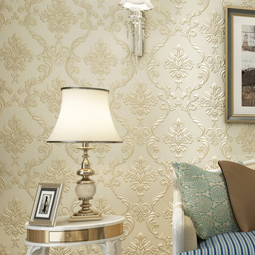 European Style Living Room Embossed Textured
