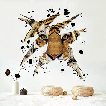 3D Animal Tiger for Kitchen Room