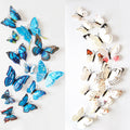 12pcs Wall Stickers Set 3D Butterfly Colorful