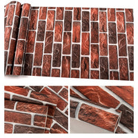 Red Brick Wall Papers Home Decor