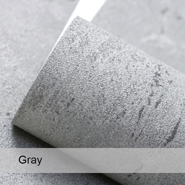 Retro Nostalgic Cement Gray PVC